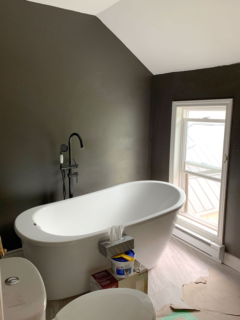 HRS installed a large new soaker tub in renovated bathroom