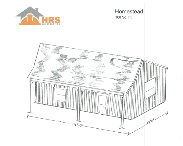 Homestead Shed - Custom Sheds by HRS Construction