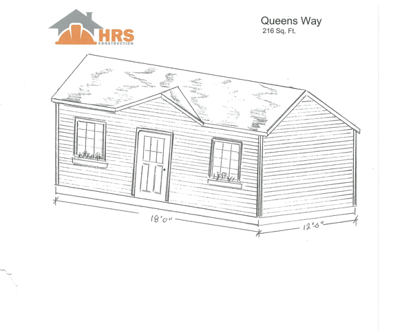 Queens Shed - Custom Sheds by HRS Construction
